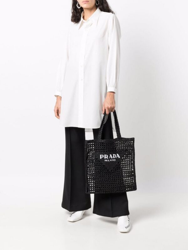 16976597_33981461_1000.jpg Prada interwoven-design logo-print shoulder bag