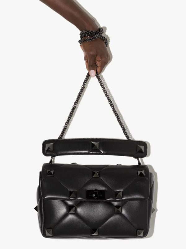 16987283_36463037_1000.jpg Valentino Garavani Roman Stud leather tote bag.