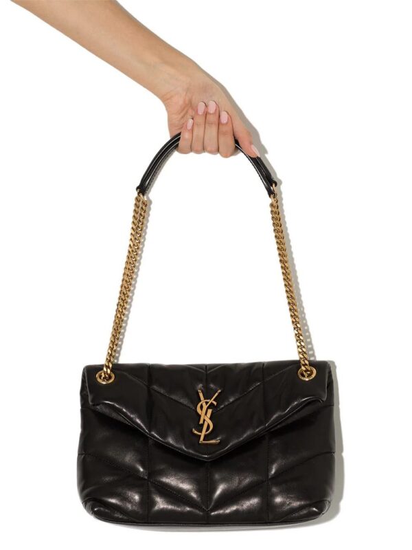 17001786_38344090_1000.jpg Saint Laurent small Loulou Puffer shoulder bag