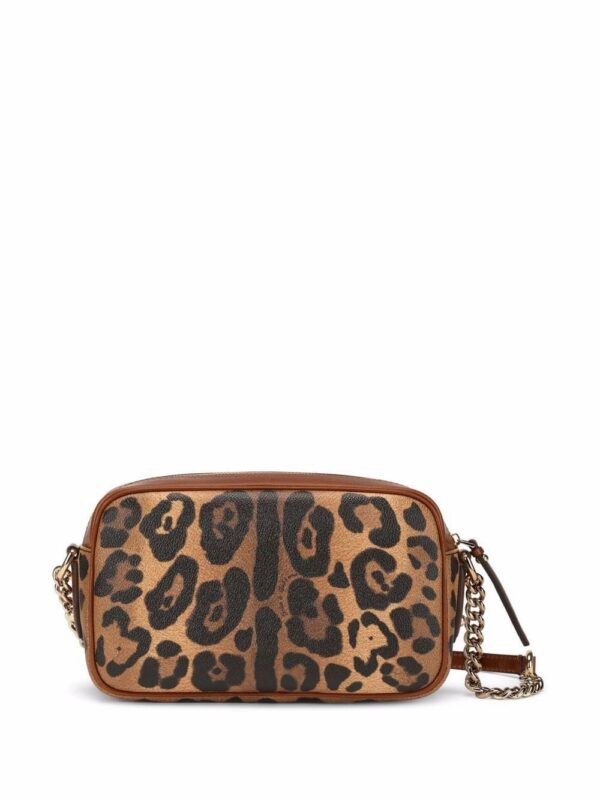 Dolce & Gabbana medium Crespo leopard-print crossbody bag