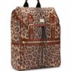 Dolce & Gabbana Crespo leopard-print backpack