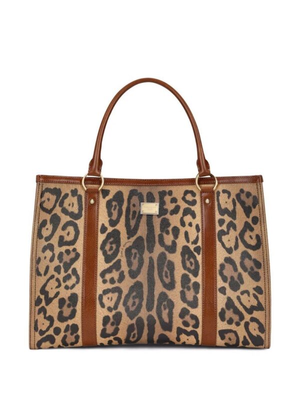 17055500_35287005_1000.jpg Dolce & Gabbana leopard-print leather tote bag