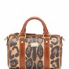 Dolce & Gabbana small Crespo leopard-print satchel bag