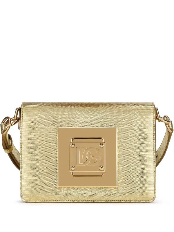 17056038_34998794_1000.jpg Dolce & gabbana lizard skin-effect leather shoulder bag