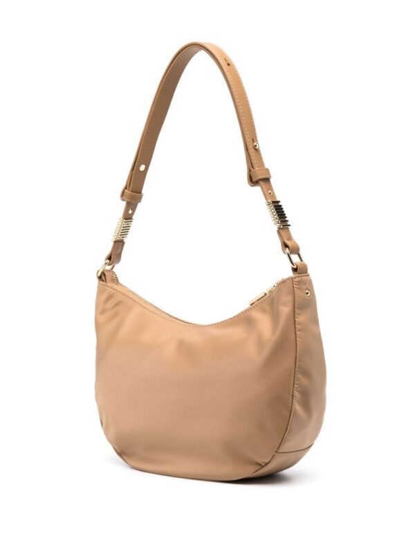 Love Moschino curved logo-letter shoulder bag