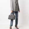 17085877_34573933_1000.jpg Emporio Armani logo-embossed pebbled tote bag