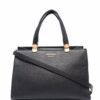 17085877_34575217_1000.jpg Emporio Armani logo-embossed pebbled tote bag