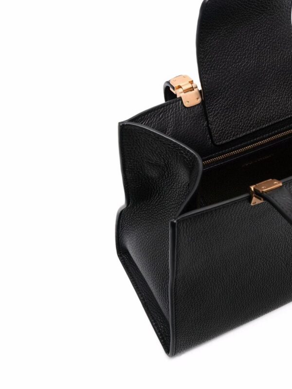 17085877_34575219_1000.jpg Emporio Armani logo-embossed pebbled tote bag