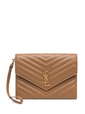 17104532_34969880_1000.jpg Saint Laurent Monogram quilted clutch bag
