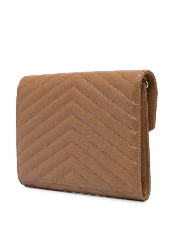 17104532_34969881_1000.jpg Saint Laurent Monogram quilted clutch bag