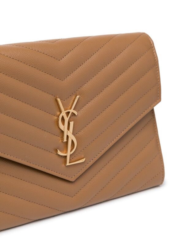 17104532_34970183_1000.jpg Saint Laurent Monogram quilted clutch bag