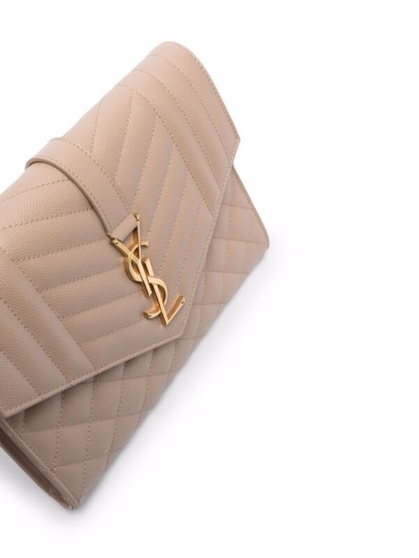 17114747_34708588_1000.jpg Saint Laurent Monogram envelope clutch bag