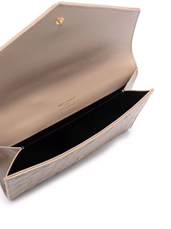 17114747_34710031_1000.jpg Saint Laurent Monogram envelope clutch bag