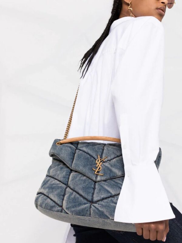 17114898_1f096d26-9a6a-4ba8-acb0-300854a14395_1000.jpg Saint Laurent LouLou Puffer shoulder bag