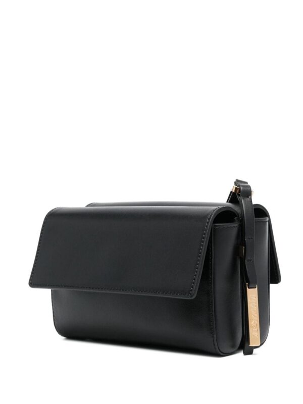 17151641_7856b4ce-e1fd-4ab6-9509-d877a7683664_1000.jpg DSQUARED2 logo-charm leather shoulder bag