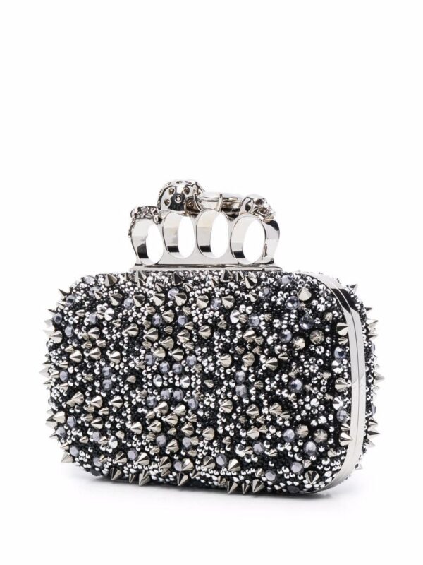 17229600_35246980_1000.jpg Alexander McQueen four-ring skull studded clutch