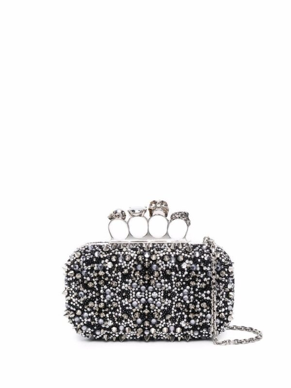 17229600_35246982_1000.jpg Alexander McQueen four-ring skull studded clutch