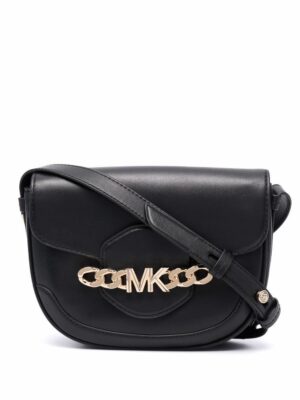 17248817_35323945_1000.jpg Michael Kors logo-chain leather crossbody bag