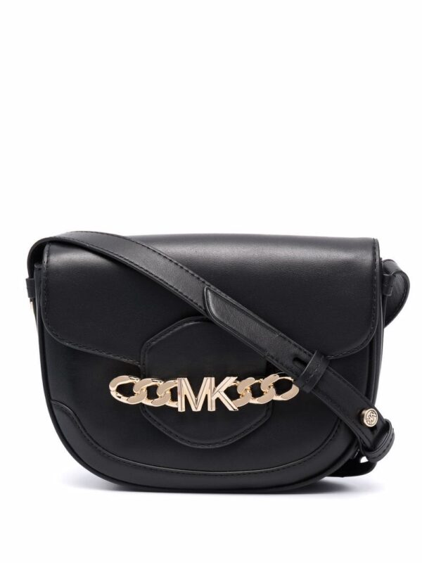 17248817_35323945_1000.jpg Michael Kors logo-chain leather crossbody bag