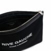 17255161_35363635_1000.jpg Saint Laurent Rive Gauche logo-print clutch