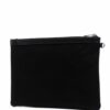 17255161_35364280_1000.jpg Saint Laurent Rive Gauche logo-print clutch