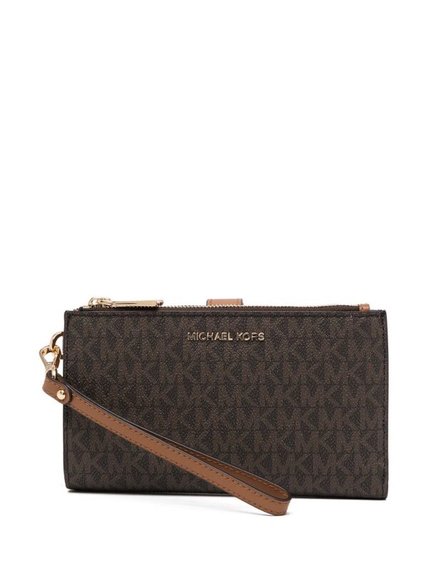 17258495_35784355_1000.jpg Michael Michael Kors Adele monogram clutch bag