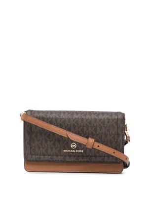17258524_37260064_1000.jpg Michael Michael Kors Jet Set logo-print crossbody bag