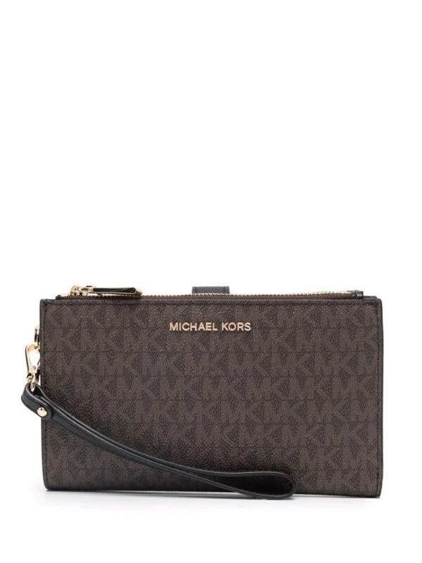 17311867_35697666_1000_33bac36e-713e-4d7d-a9e6-0620f746b731.jpg Michael Michael Kors Adele monogram clutch bag