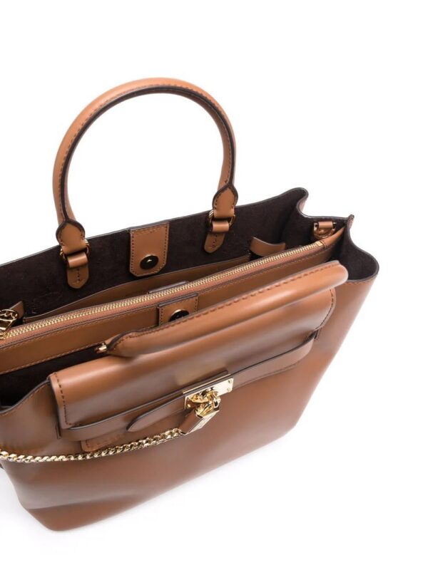 17313354_35741380_1000_dd31004b-64f1-4945-bc61-3c05c4d40de5.jpg Michael Michael Kors padlock-detail tote bag