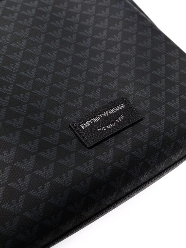 17327476_36492327_1000.jpg Emporio Armani monogram-print tote bag