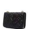 Love Moschino  quilted logo shoulder bag