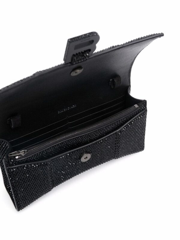 17336808_36871220_1000.jpg Balenciaga Hourglass crystal-embellished wallet-on-chain
