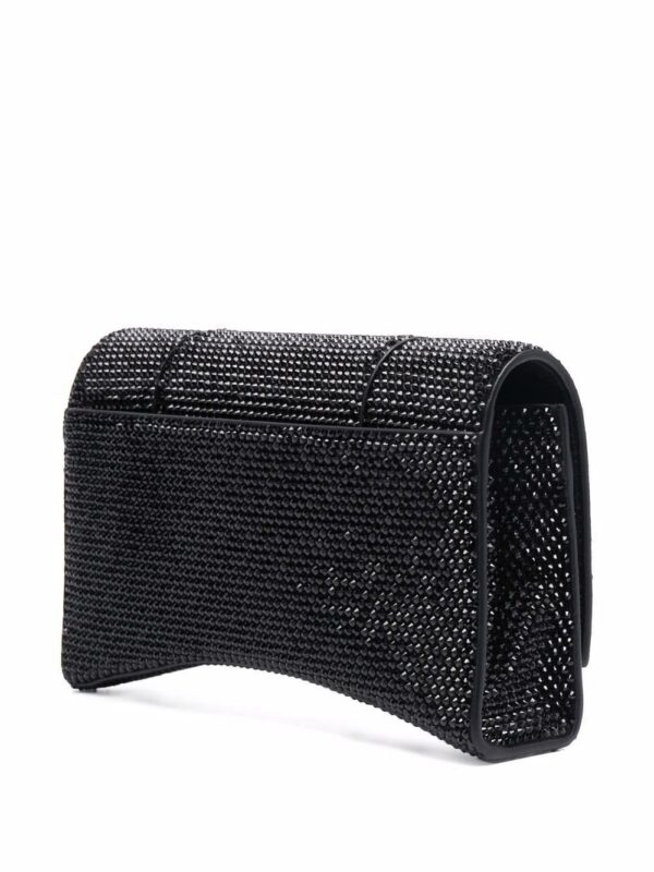 17336808_37028223_1000.jpg Balenciaga Hourglass crystal-embellished wallet-on-chain