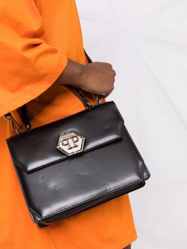 17352415_37204468_1000.jpg Philipp Plein hexagon logo tote bag