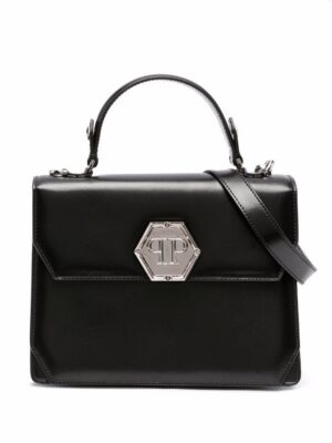 Philipp Plein hexagon logo tote bag