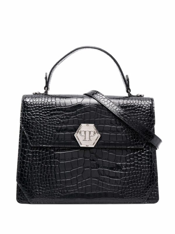 17352469_37217796_1000.jpg Philipp Plein embossed logo tote bag