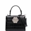 17353459_37239996_1000.jpg Philipp Plein Hexagon logo plaque tote bag