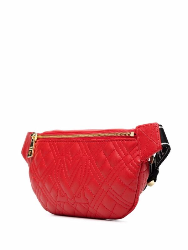 17400639_37307433_1000.jpg Love Moschino quilted logo plaque belt bag