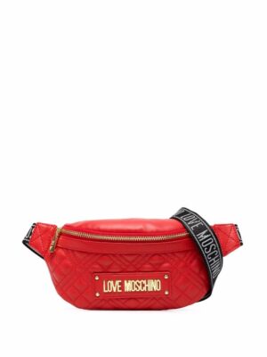 17400639_37307451_1000.jpg Love Moschino quilted logo plaque belt bag