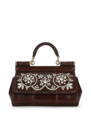 17406824_39583491_1000.jpg Dolce & Gabbana small Sicily rhinestone-embellished top-handle bag