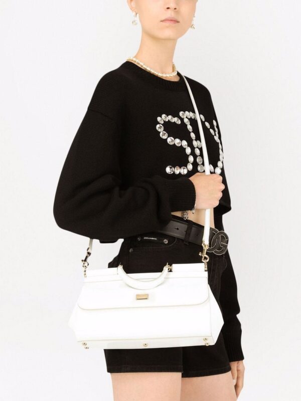 17406836_37067576_1000.jpg Dolce & Gabbana medium Sicily patent leather top-handle bag