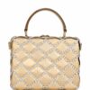 Dolce & Gabbana Dolce Box rhinestone-embellished top-handle bag