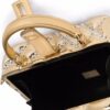 Dolce & Gabbana Dolce Box rhinestone-embellished top-handle bag