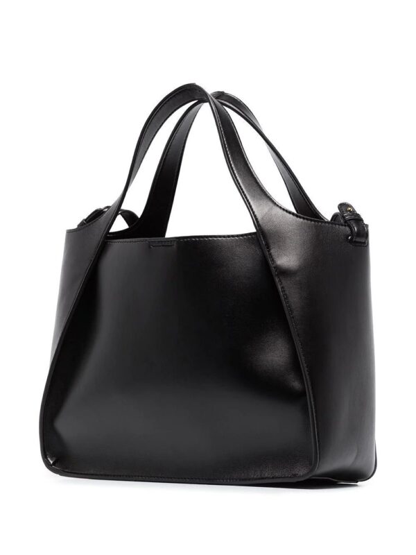 Stella McCartney  Stella Logo faux-leather tote bag
