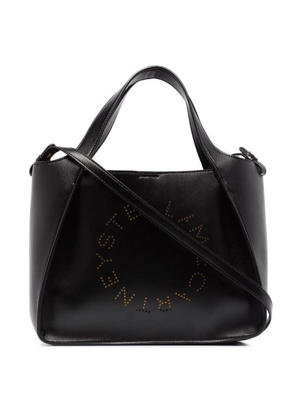 Stella McCartney  Stella Logo faux-leather tote bag