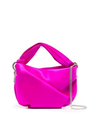17500221_50360683_1000.jpg Jimmy Choo Bonny satin-finish tote bag