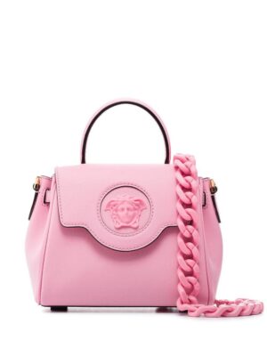 Versace  small La Medusa leather tote Bag