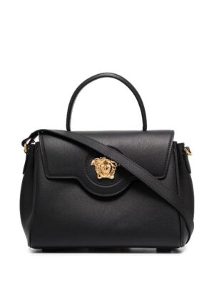 17502159_37137398_1000.jpg Versace La Medusa leather tote bag