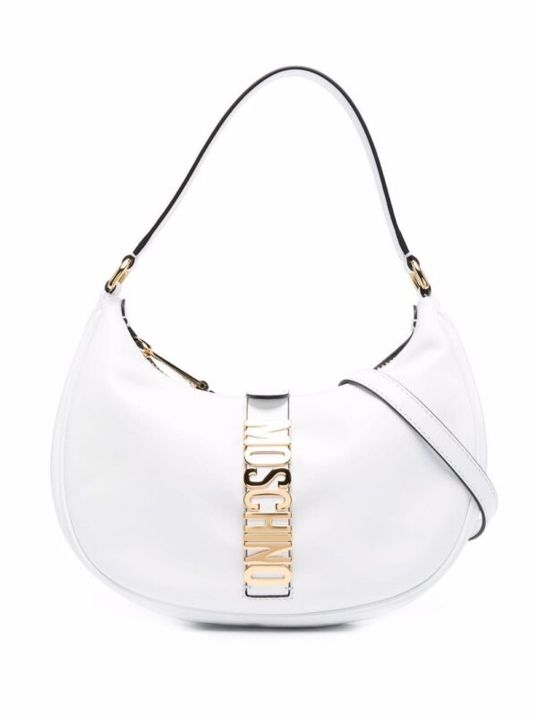 17503352_37675124_1000.jpg Moschino logo plaque shoulder bag
