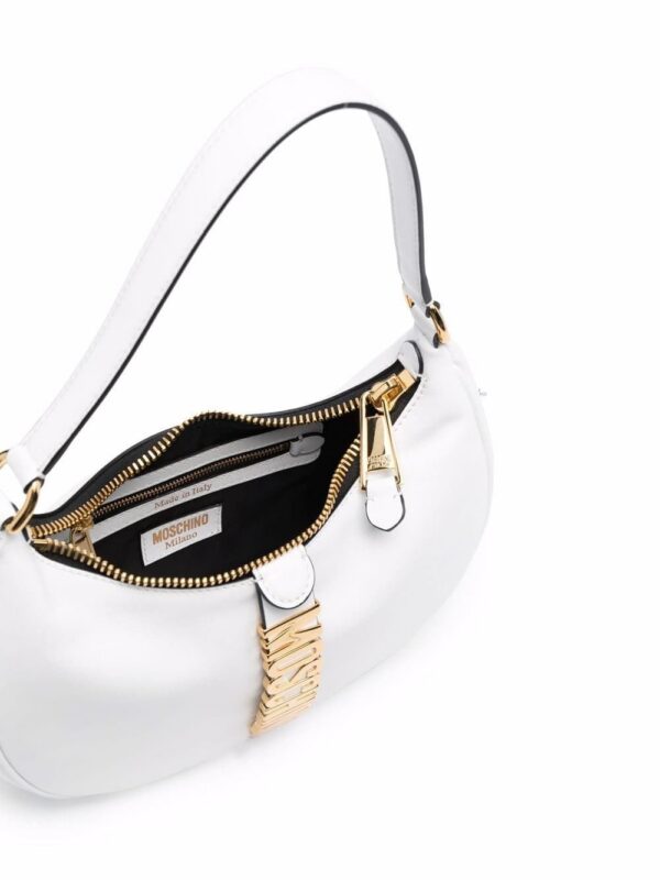 17503352_37675128_1000.jpg Moschino logo plaque shoulder bag